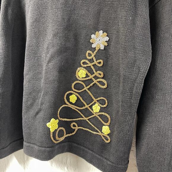 Not So Ugly Christmas Sweater Berek2 L Tree Ornaments Star - Picture 9 of 11